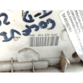 Recambio de cerradura puerta trasera derecha para volkswagen golf vi (5k1) advance bluemotion referencia OEM IAM 5K4839016H  