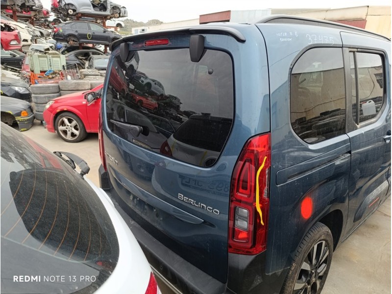 Recambio de porton trasero para citroën berlingo feel pack m referencia OEM IAM 9820436180  