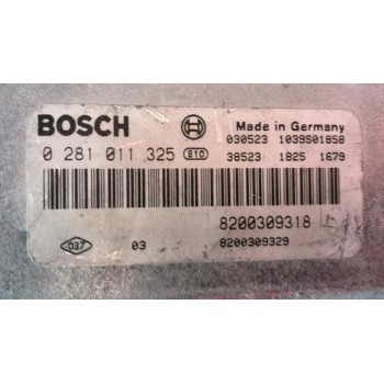 Recambio de centralita motor uce para renault vel satis (bj0) expression referencia OEM IAM 8200309318  