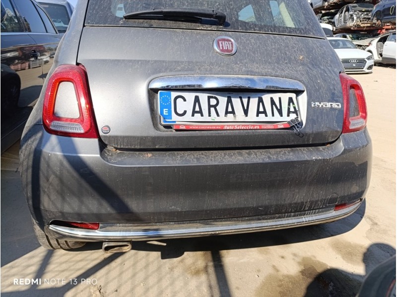 Recambio de paragolpes trasero para fiat 500 (312) berlina dolcevita referencia OEM IAM 735637732  