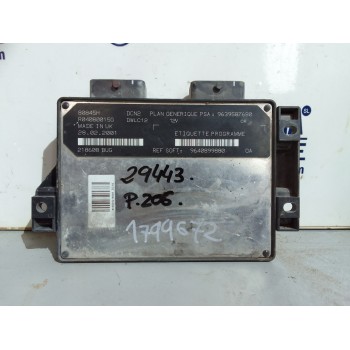 Recambio de centralita motor uce para peugeot 206 berlina xt referencia OEM IAM 80845H  