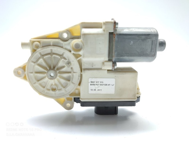 Recambio de motor elevalunas trasero izquierdo para bmw serie 5 gran turismo (f07) 530d referencia OEM IAM S007017315  