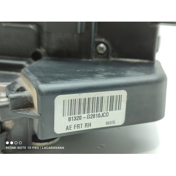 Recambio de cerradura puerta delantera derecha para hyundai ioniq klass electro referencia OEM IAM 81320G2010  