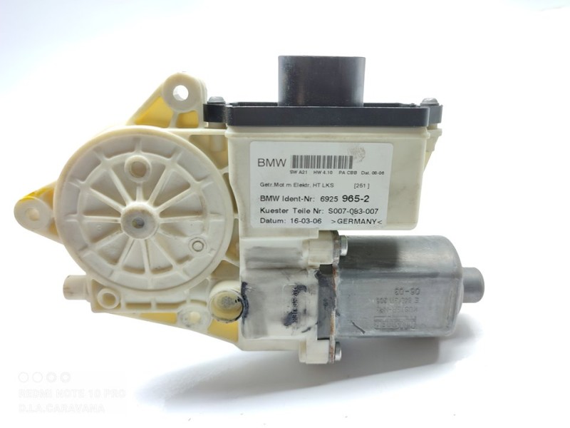 Recambio de motor elevalunas trasero izquierdo para bmw x3 (e83) 2.0d referencia OEM IAM 69259652  