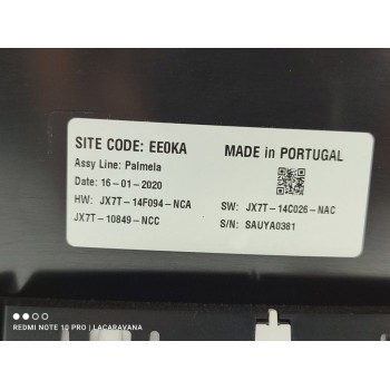 Recambio de cuadro instrumentos para ford focus st-line style referencia OEM IAM JX7T14C026NAC  