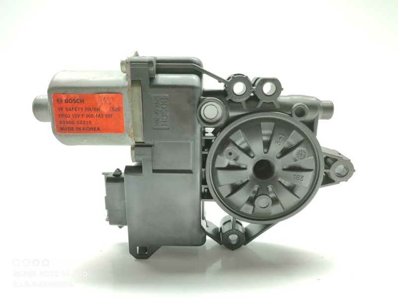 Recambio de motor elevalunas trasero derecho para hyundai i40 comfort referencia OEM IAM 834603Z010  