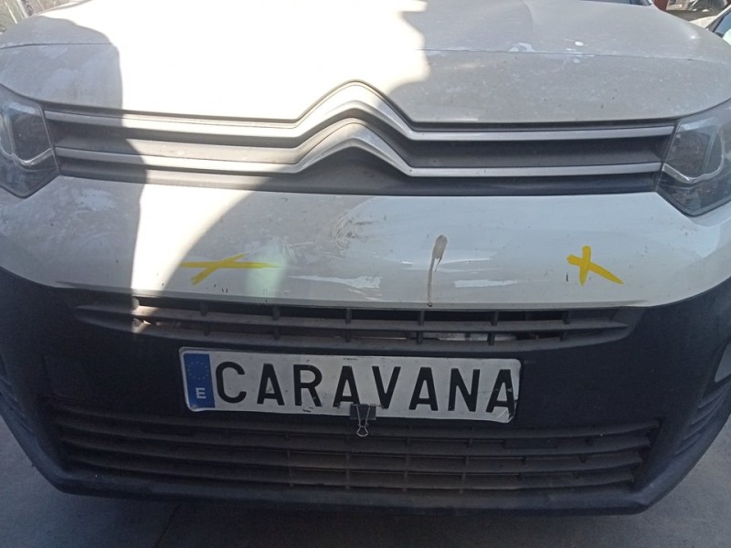 Recambio de paragolpes delantero para citroën berlingo furgón contrlol m referencia OEM IAM 1632656680  