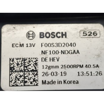 Recambio de electroventilador para hyundai ioniq klass electro referencia OEM IAM 25380G5600  