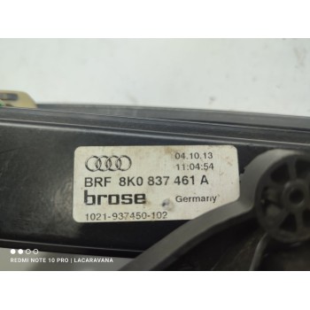 Recambio de elevalunas delantero izquierdo para audi a4 ber. (b8) referencia OEM IAM 8K0837461A  