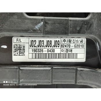 Recambio de elevalunas delantero izquierdo para hyundai ioniq klass electro referencia OEM IAM 82470G2010  