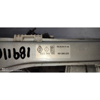 Recambio de elevalunas delantero izquierdo para renault clio iii exception referencia OEM IAM 400858G  