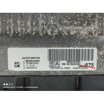 Recambio de centralita motor uce para citroën c4 aircross collection 2wd referencia OEM IAM 9692020380  