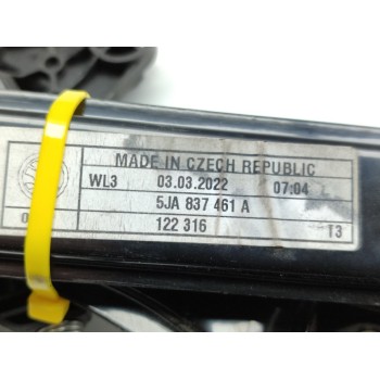 Recambio de elevalunas delantero izquierdo para seat toledo (kg3) connect referencia OEM IAM 5JA837461A  