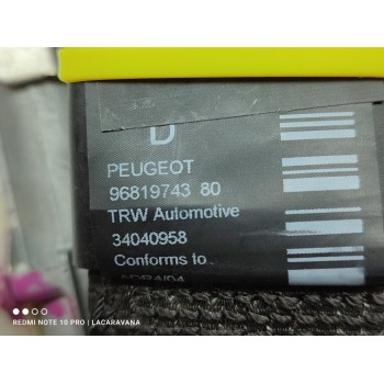 Recambio de cinturon seguridad delantero derecho para peugeot 3008 access referencia OEM IAM 9681974380  