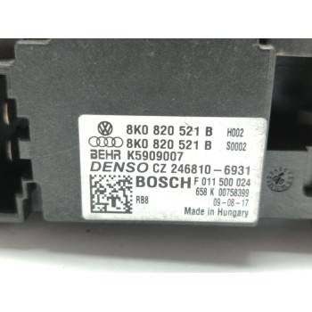 Recambio de resistencia calefaccion para audi a4 ber. (b8) e referencia OEM IAM 8K0820521B  