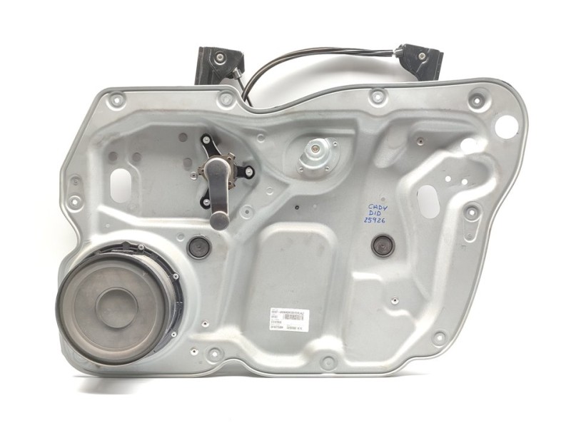 Recambio de elevalunas delantero derecho para volkswagen caddy ka/kb (2k) furg. referencia OEM IAM 2K1837752BN  