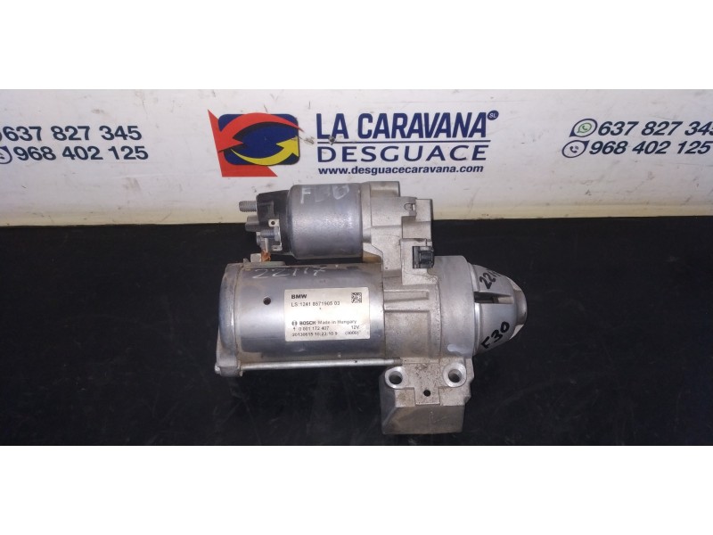 Recambio de motor arranque para bmw serie 3 lim. (f30) 320d efficientdynamics edition referencia OEM IAM 857190503  