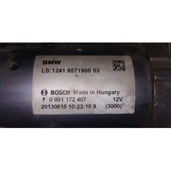 Recambio de motor arranque para bmw serie 3 lim. (f30) 320d efficientdynamics edition referencia OEM IAM 857190503  