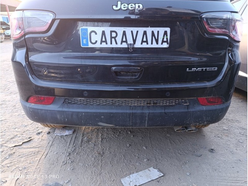 Recambio de paragolpes trasero para jeep compass (m7) limited fwd referencia OEM IAM 735743715  