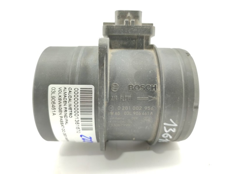Recambio de caudalimetro para volkswagen passat cc (357) advance referencia OEM IAM 03L906461A  