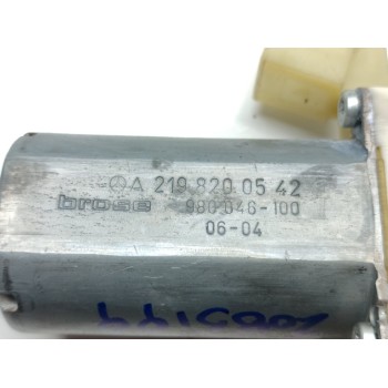 Recambio de motor elevalunas trasero izquierdo para mercedes-benz clase cls (w219) referencia OEM IAM A2198200542  