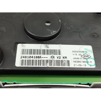 Recambio de cuadro instrumentos para dacia lodgy stepway referencia OEM IAM 248104186R  