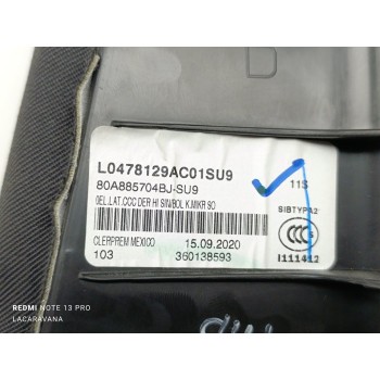 Recambio de asientos traseros para audi q5 (fyb) 50 tfsi e quattro advanced referencia OEM IAM 80A883107B  