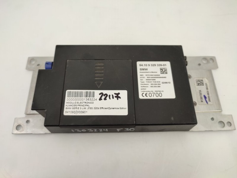 Recambio de modulo electronico para bmw serie 3 lim. (f30) 320d efficientdynamics edition referencia OEM IAM 8410932933901  