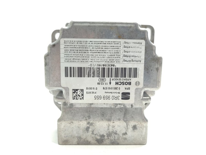 Recambio de centralita airbag para seat exeo berlina (3r2) reference referencia OEM IAM 3R0959655  