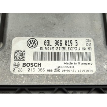 Recambio de centralita motor uce para seat exeo berlina (3r2) reference referencia OEM IAM 03L906019B  