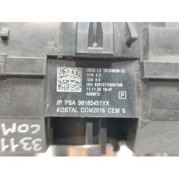 Recambio de mando multifuncion para opel combo cargo (e) edition referencia OEM IAM 98185451YX  