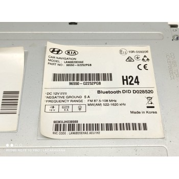Recambio de sistema navegacion gps para hyundai ioniq klass electro referencia OEM IAM 96550G2252PGB  