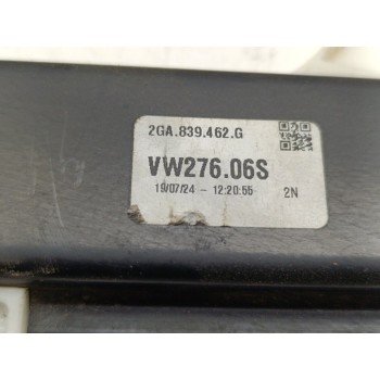 Recambio de elevalunas trasero derecho para volkswagen t-roc advance referencia OEM IAM 2GA839462G  