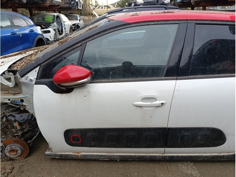 Recambio de puerta delantera izquierda para citroën c3 shine referencia OEM IAM 9812674380  