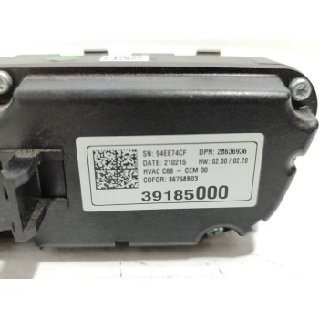 Recambio de mando climatizador para opel corsa f edition referencia OEM IAM 39185000  