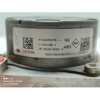 Recambio de abs para dacia dokker essential referencia OEM IAM 476608587R  