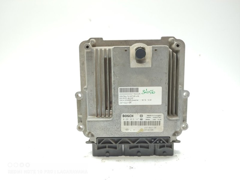 Recambio de centralita motor uce para dacia dokker essential referencia OEM IAM 237102213R  