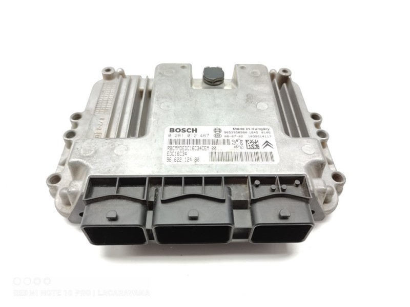 Recambio de centralita motor uce para peugeot 207 x-line referencia OEM IAM 0281012467  
