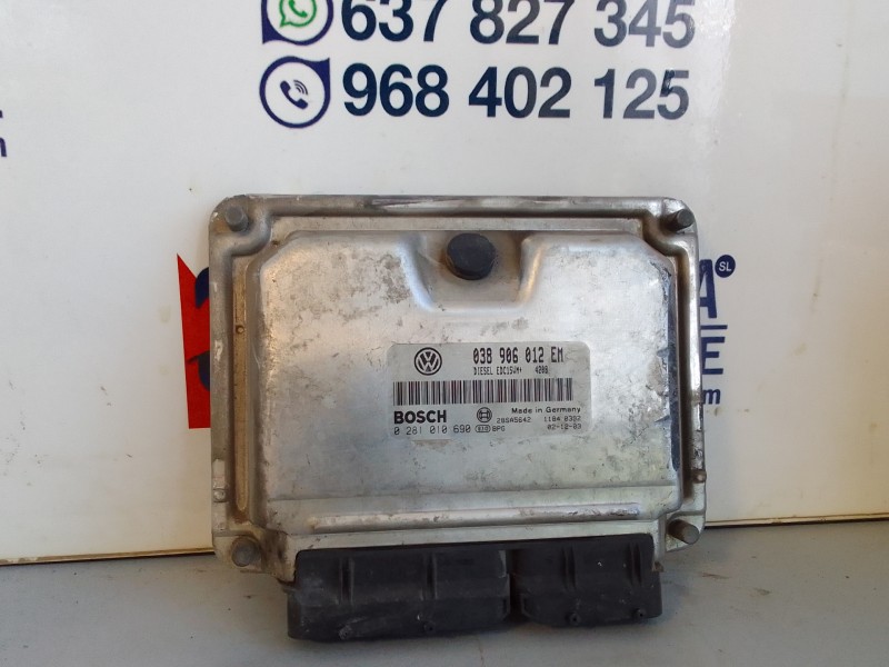 Recambio de centralita motor uce para seat ibiza (6l1) cool referencia OEM IAM 038906012EM  