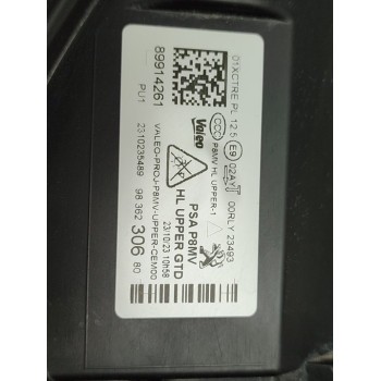 Recambio de faro izquierdo para peugeot 3008 gt referencia OEM IAM 9836230680  