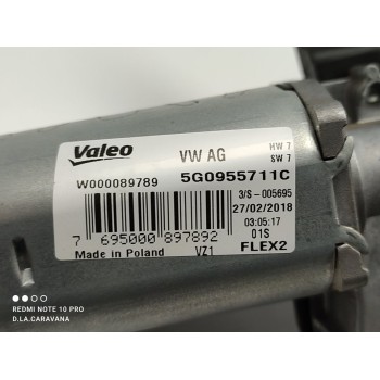 Recambio de motor limpia trasero para volkswagen polo (6c1) bluemotion referencia OEM IAM 5G0955711C  