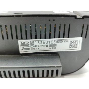Recambio de mando calefaccion / aire acondicionado para opel astra j gtc sportive referencia OEM IAM 13360105  