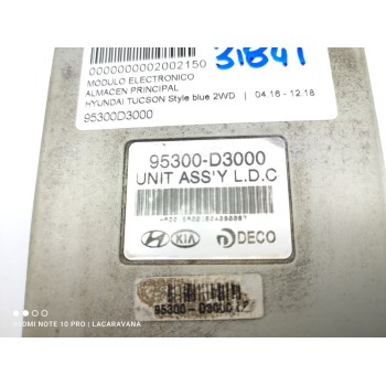 Recambio de modulo electronico para hyundai tucson style blue 2wd referencia OEM IAM 95300D3000  
