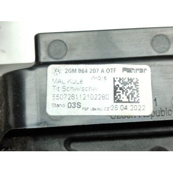 Recambio de apoyabrazos central para volkswagen t-cross life referencia OEM IAM 2GM864207A  