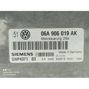 Recambio de centralita motor uce para volkswagen golf iv berlina (1j1) básico referencia OEM IAM 06A906019AK  