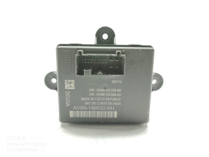 Recambio de modulo electronico para ford c-max 1.0 ecoboost cat referencia OEM IAM AV6N14B532BH  