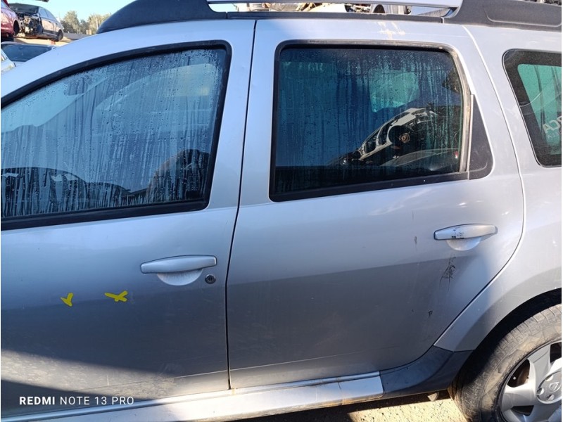 Recambio de puerta trasera izquierda para dacia duster ambiance 4x2 referencia OEM IAM 821012768R  