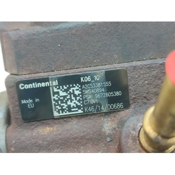 Recambio de bomba inyeccion para peugeot 508 sw active referencia OEM IAM 9672605380  