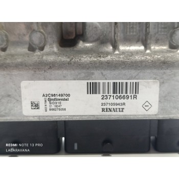 Recambio de centralita motor uce para renault scenic iii emotion referencia OEM IAM 237106691R  