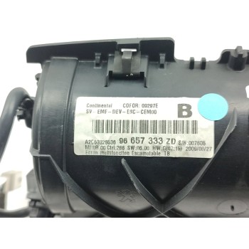 Recambio de pantalla multifuncion para peugeot 3008 i monospace (0u_) 1.6 hdi referencia OEM IAM 96657333ZD  